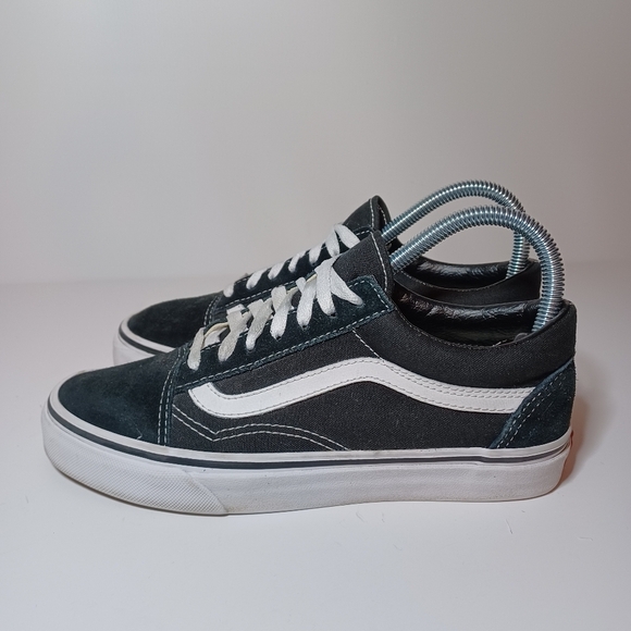 Vans Black Old Skool 721278 Low Top Athletic Sneakers womens Size US 7 shoes see - Picture 2 of 9